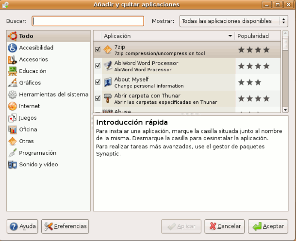  Gestion de aplicaciones en Ubuntu 